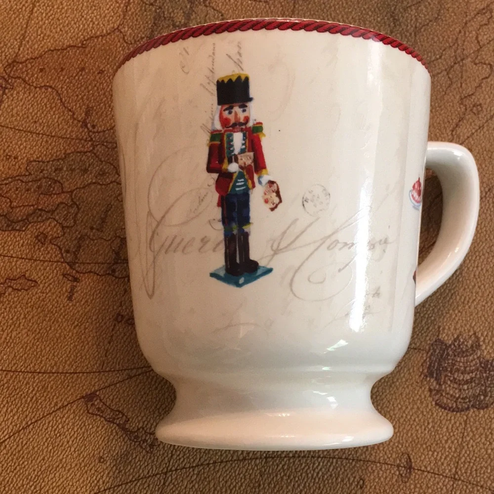 Williams Sonoma Nutcracker Mugs Set